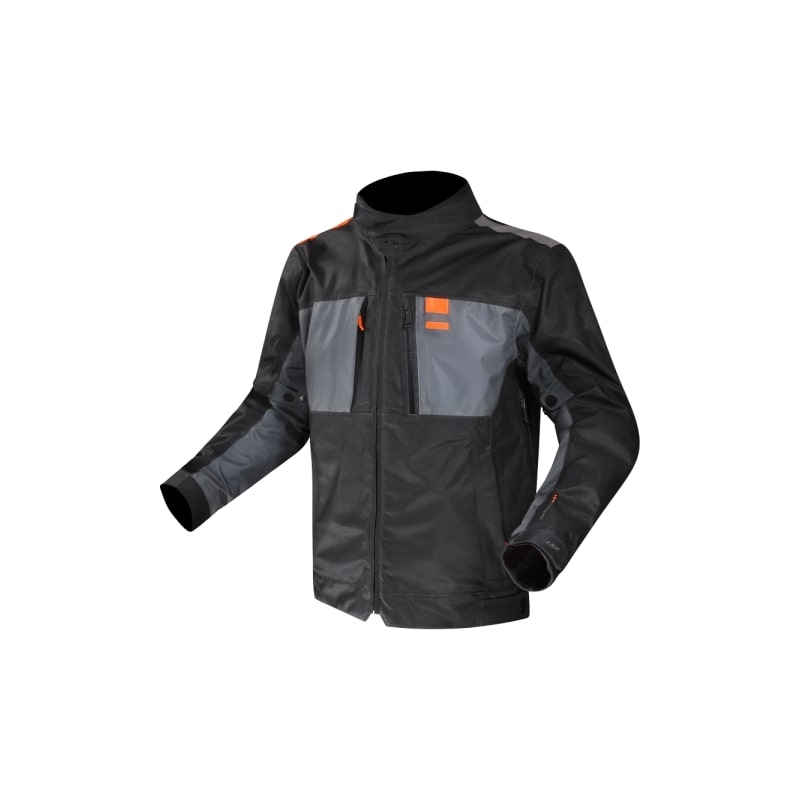 Giacca da moto LS2 TITANIUM blu-arancio