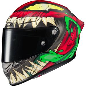 Casco moto integrale HJC RPHA 1 Toxin Marvel MC1SF rosso-grigio-verde Saldi