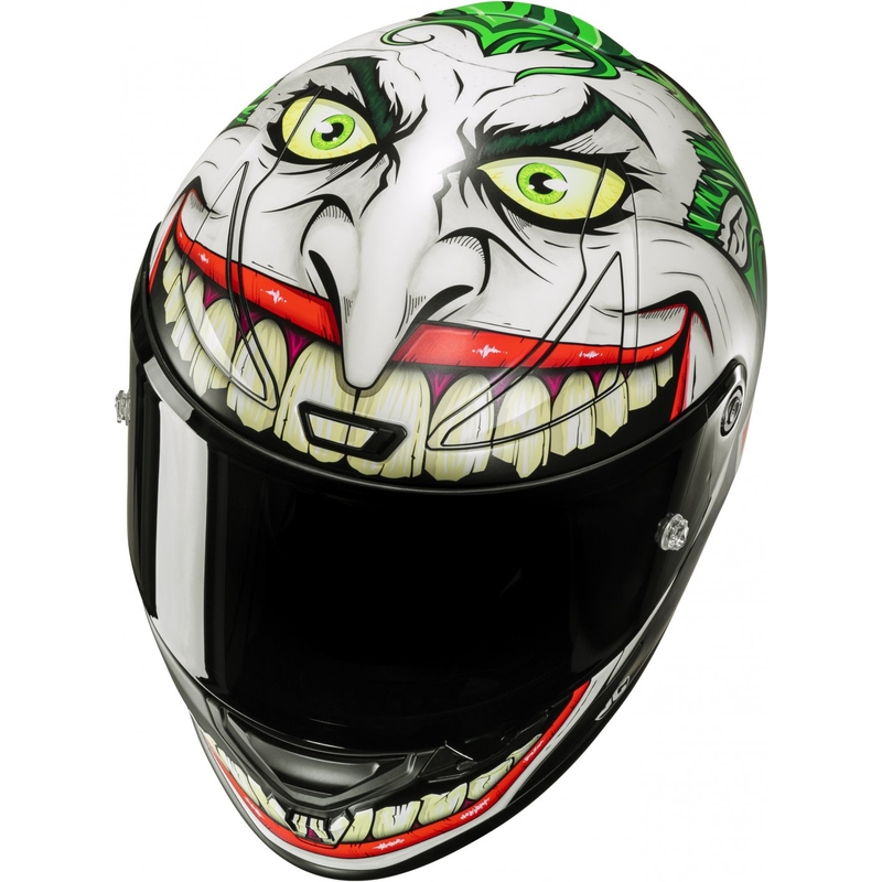 Casco moto integrale HJC RPHA 1 Joker DC Comics MC48SF