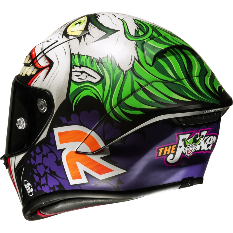 Casco moto integrale HJC RPHA 1 Joker DC Comics MC48SF