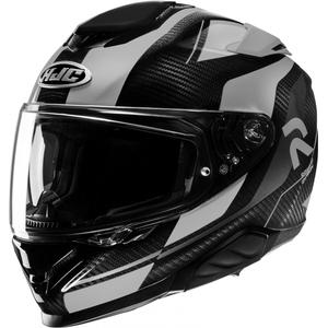 Casco moto integrale HJC RPHA 71 Carbon Hamil MC5 nero/grigio