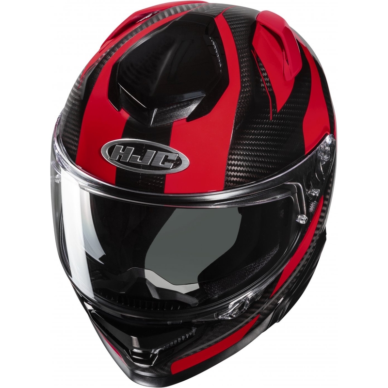 Casco moto HJC RPHA 71 Carbon Hamil MC1 nero-rosso integrale