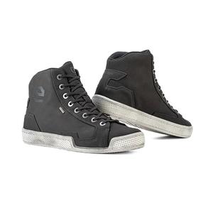 Stivali da moto Eleveit ANTIBES WP FULL LEATHER grigio scuro