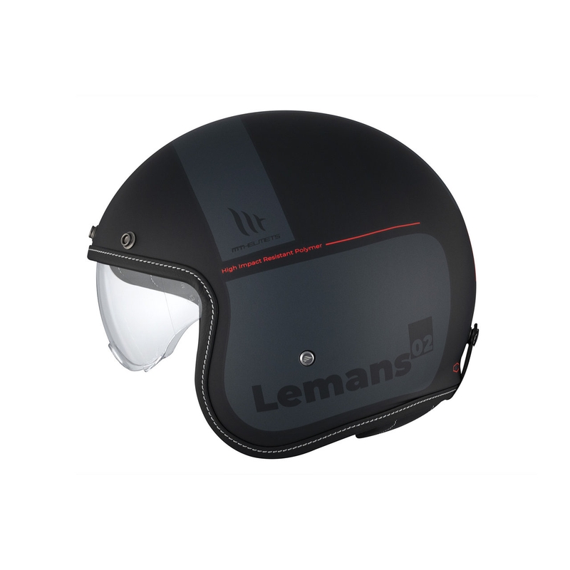 Casco moto aperto MT Le Mans 2 SV Qualità B2 nero opaco Saldi