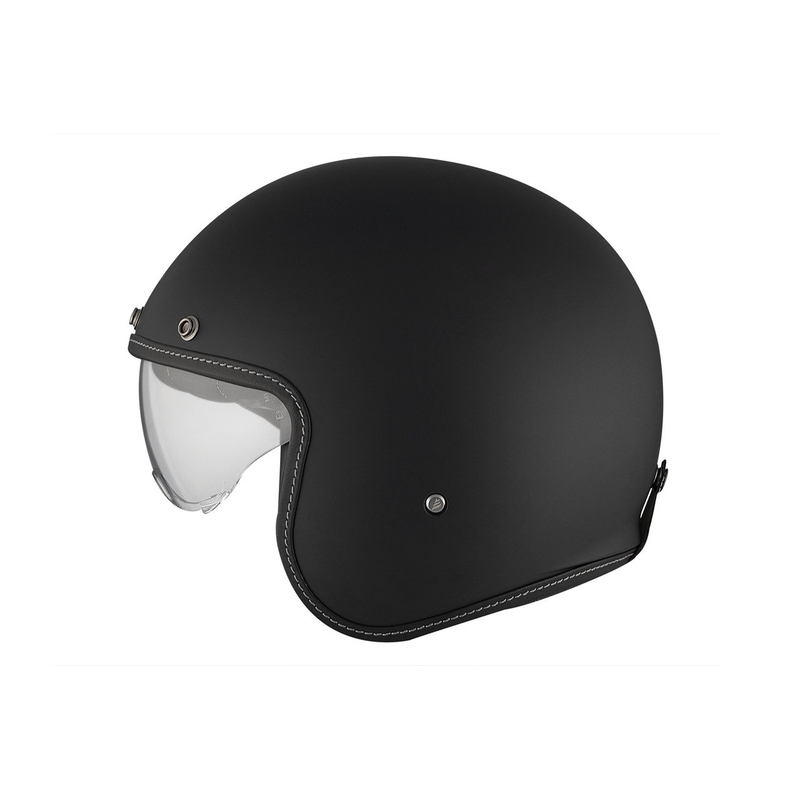 Casco moto aperto MT Le Mans 2 SV S SOLID A1 nero opaco