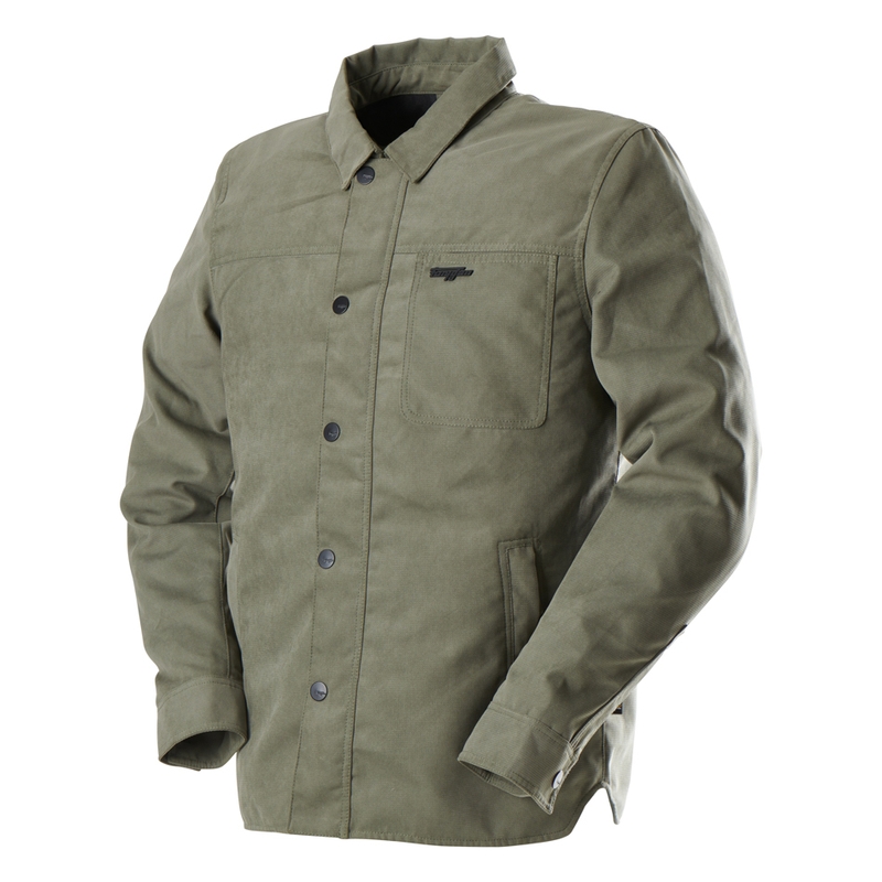 Maglietta da motociclista Furygan Marlon X Kevlar verde