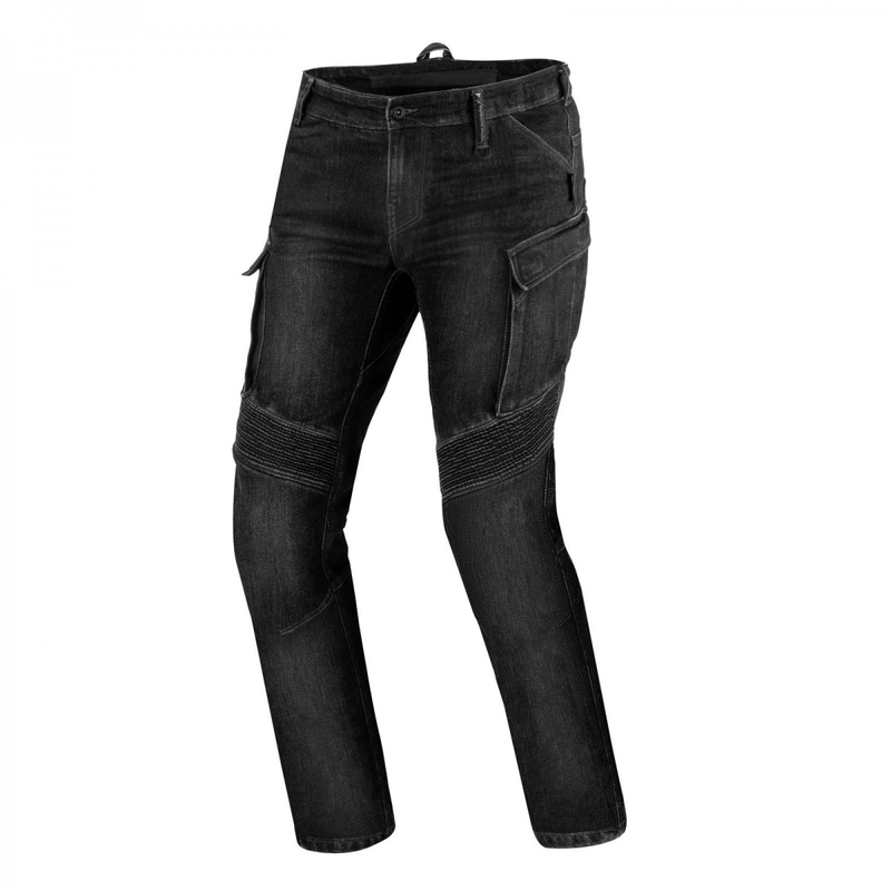 Jeans moto Shima GIRO 2.0 URBAN lavato nero Saldi