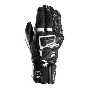 Guanti da moto Furygan Styg 20 x Kevlar bianco e nero