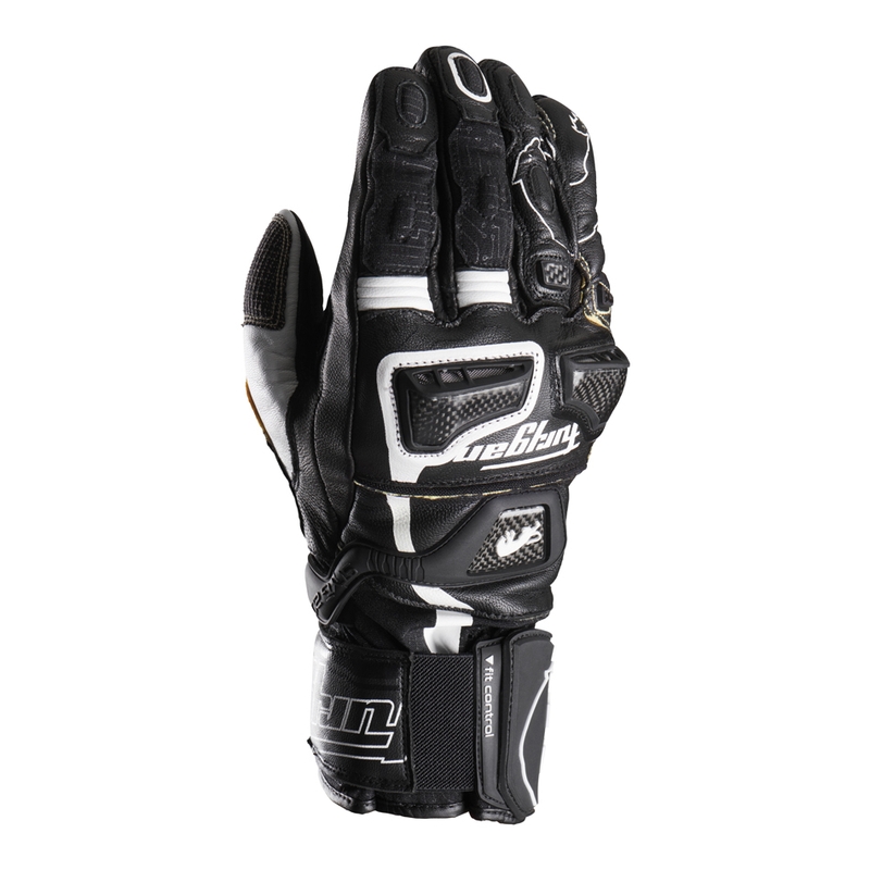 Guanti da moto Furygan Styg 20 x Kevlar nero-bianco