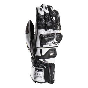 Guanti da moto Furygan Styg 20 x Kevlar bianco-nero