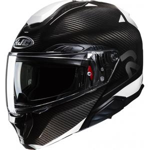 Casco moto apribile HJC RPHA 91 CARBON Noela MC5 nero-bianco