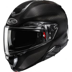 Casco moto HJC RPHA 91 CARBON nero flip-up