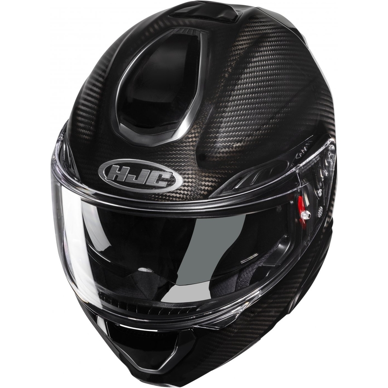 Casco da moto modulare HJC RPHA 91 CARBON nero