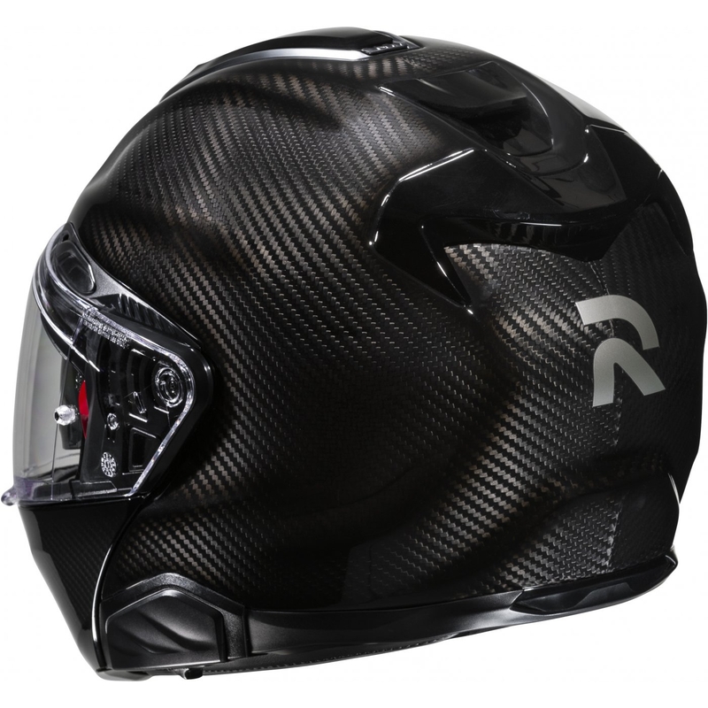 Casco da moto modulare HJC RPHA 91 CARBON nero