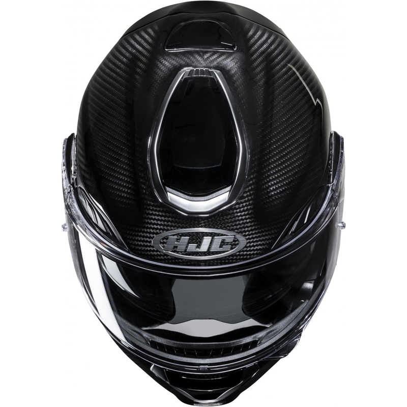 Casco da moto modulare HJC RPHA 91 CARBON nero