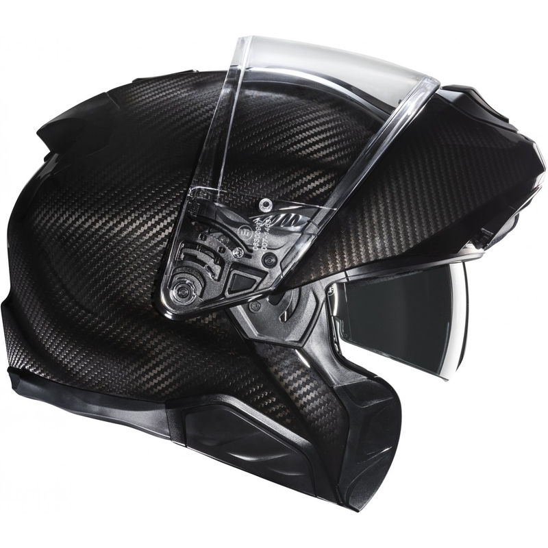 Casco da moto modulare HJC RPHA 91 CARBON nero