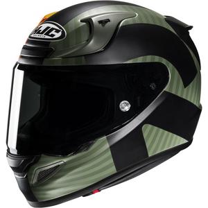 Casco moto integrale HJC RPHA 12 Ottin MC47SF nero-arancio-verde