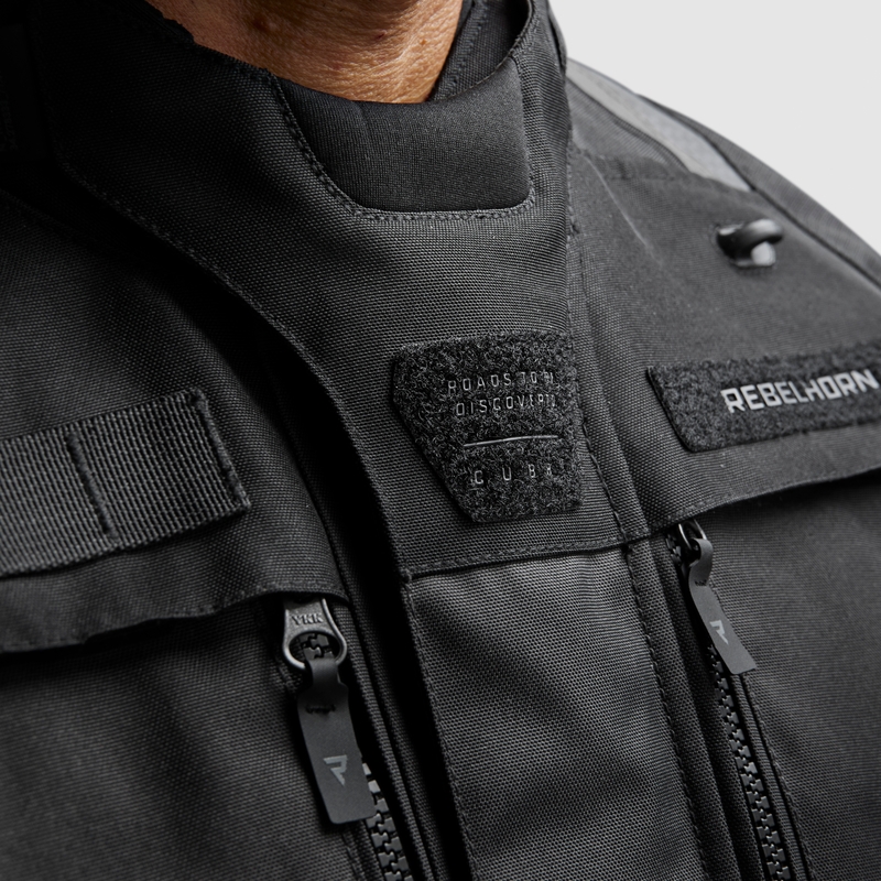 Giacca da motociclista Rebelhorn Cubby V nera