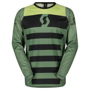 Maglia da motocross Scott EVO RACE verde-nero
