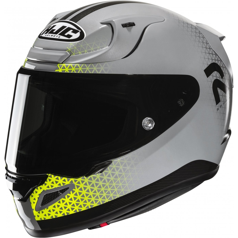 Casco moto integrale HJC RPHA 12 Enoth MC3H grigio-giallo Saldi