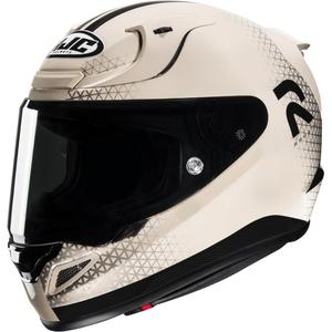 Casco moto integrale HJC RPHA 12 Enoth MC9 beige-grigio