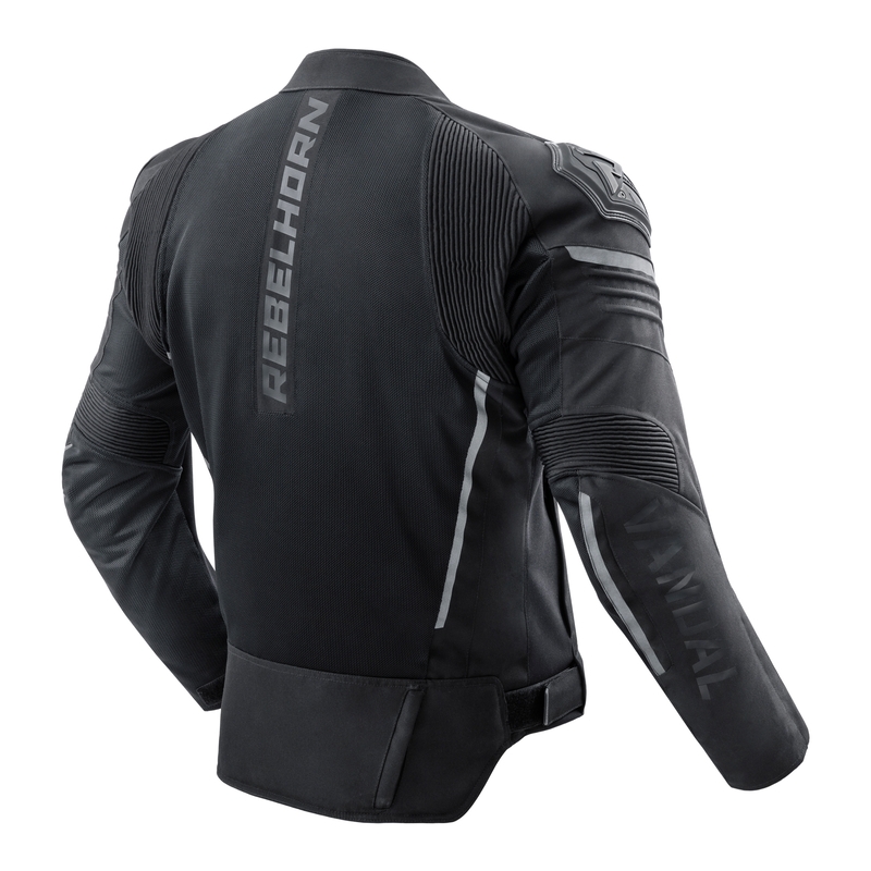 Giacca da moto Rebelhorn Vandal Mesh Nero