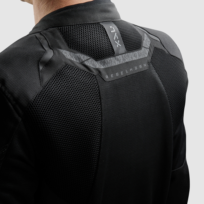 Giacca da moto Rebelhorn Jax nero