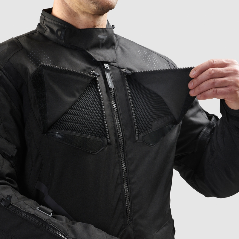 Giacca da moto Rebelhorn Hiker IV nera