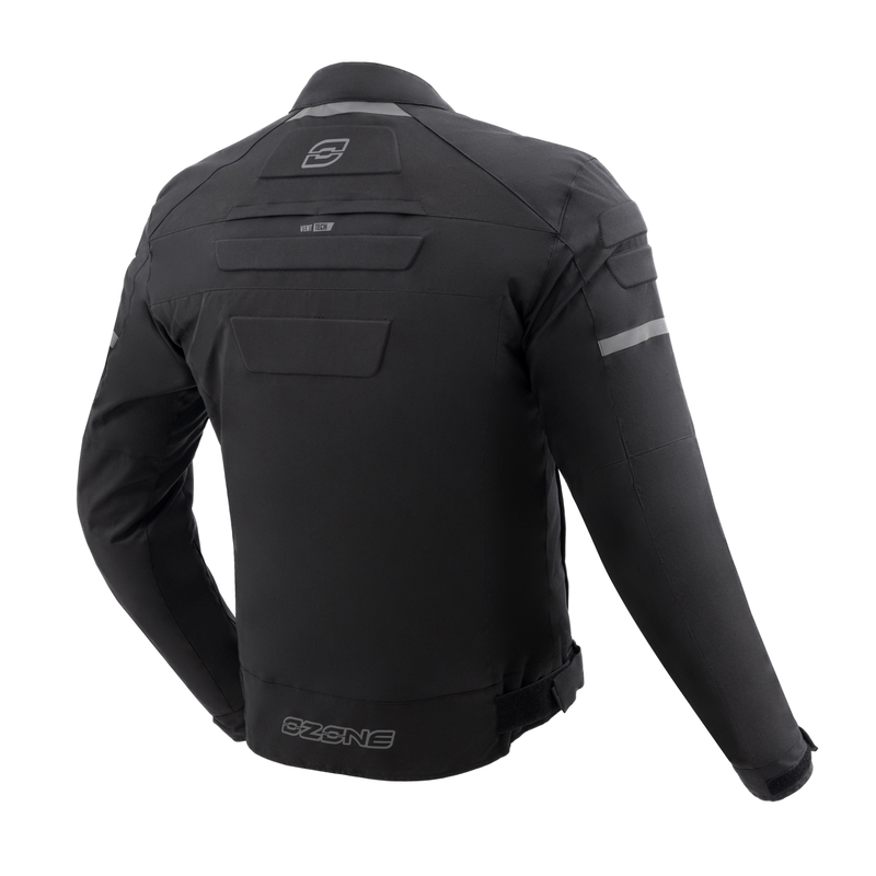 Giacca da moto Ozone Rider nera