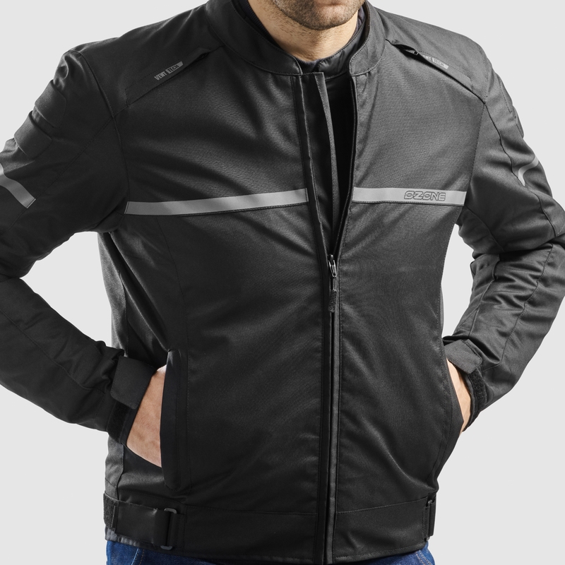 Giacca da moto Ozone Rider nera