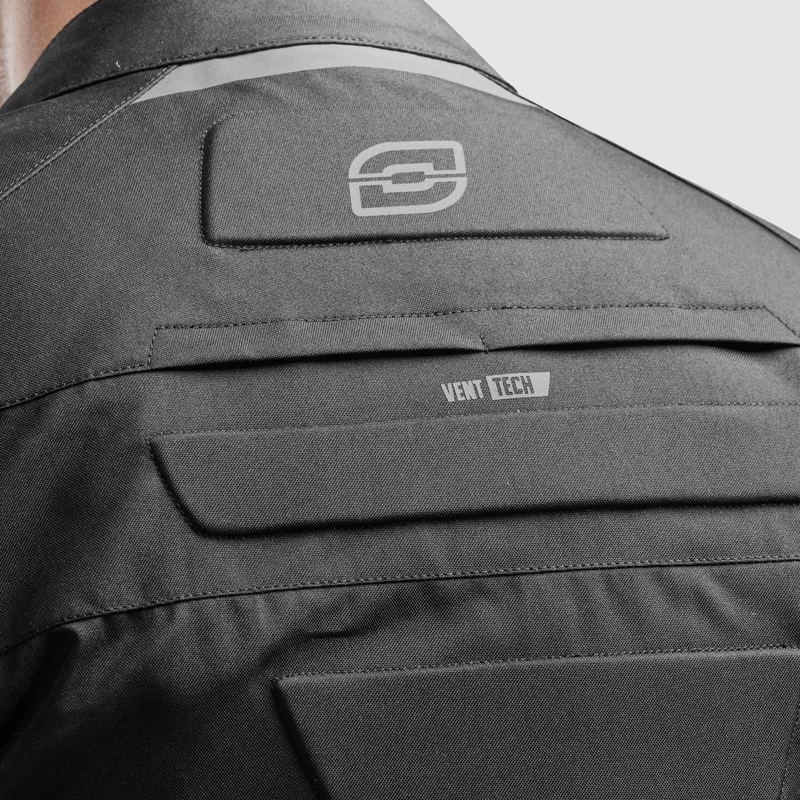 Giacca da moto Ozone Rider nera