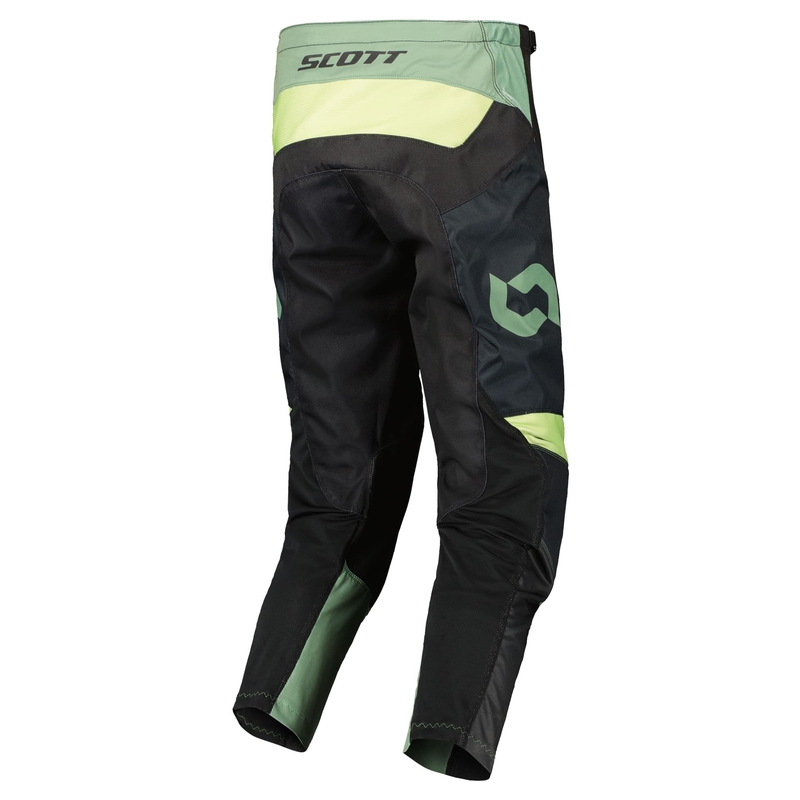 Scott EVO RACE Pantaloni da motocross verde-nero