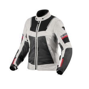 Giacca da moto Revit Tornado 4 H2O donna grigio-nero