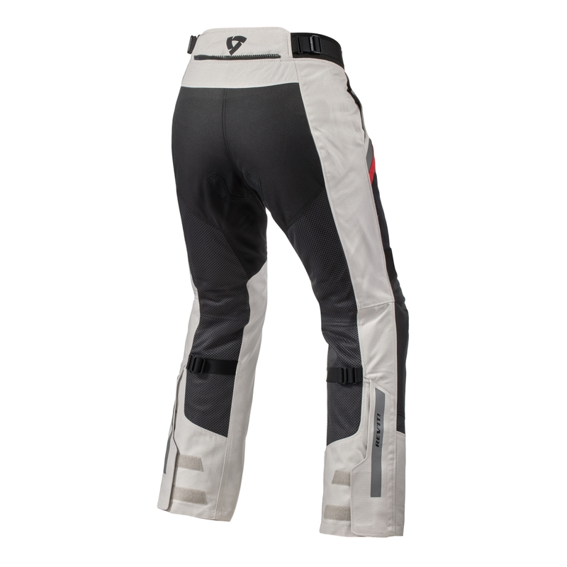 Pantaloni da moto Revit Tornado 4 H2O da donna grigio e nero