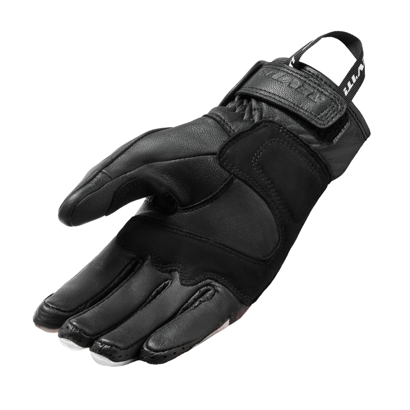 Guanti da moto Revit Redhill neri e rosa da donna