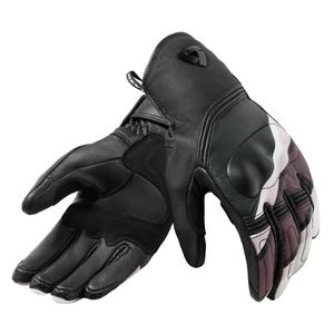 Guanti da moto Revit Redhill neri e rosa da donna