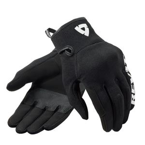 Guanti da moto Revit Access bianchi e neri