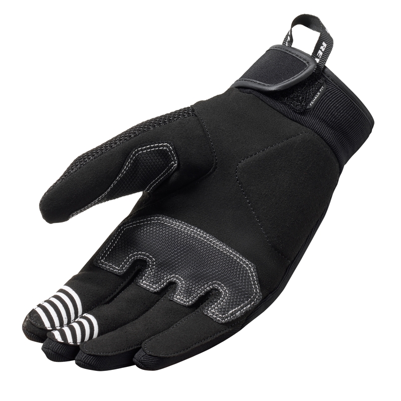 Guanti da moto Revit Endo bianchi e neri da donna