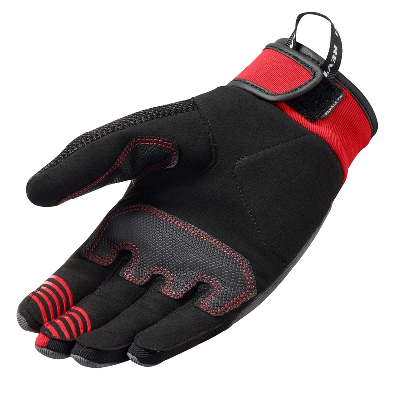 Guanti da moto Revit Endo donna grigio e rosso