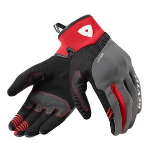Guanti da moto Revit Endo donna grigio e rosso