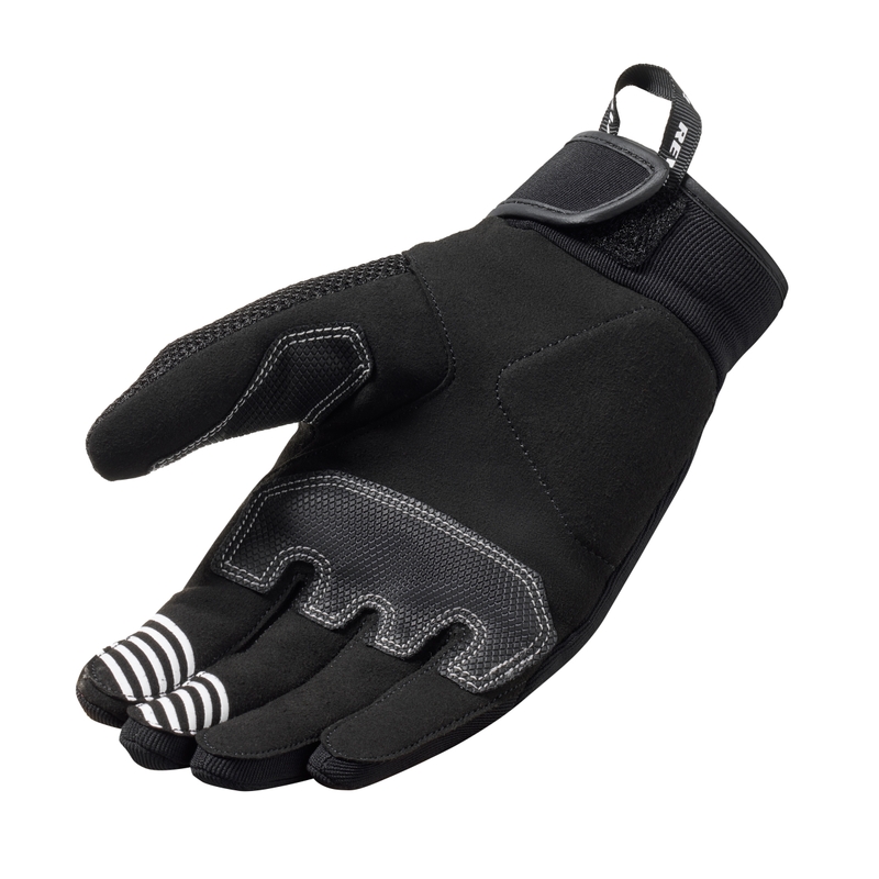 Guanti da moto Revit Endo bianchi e neri