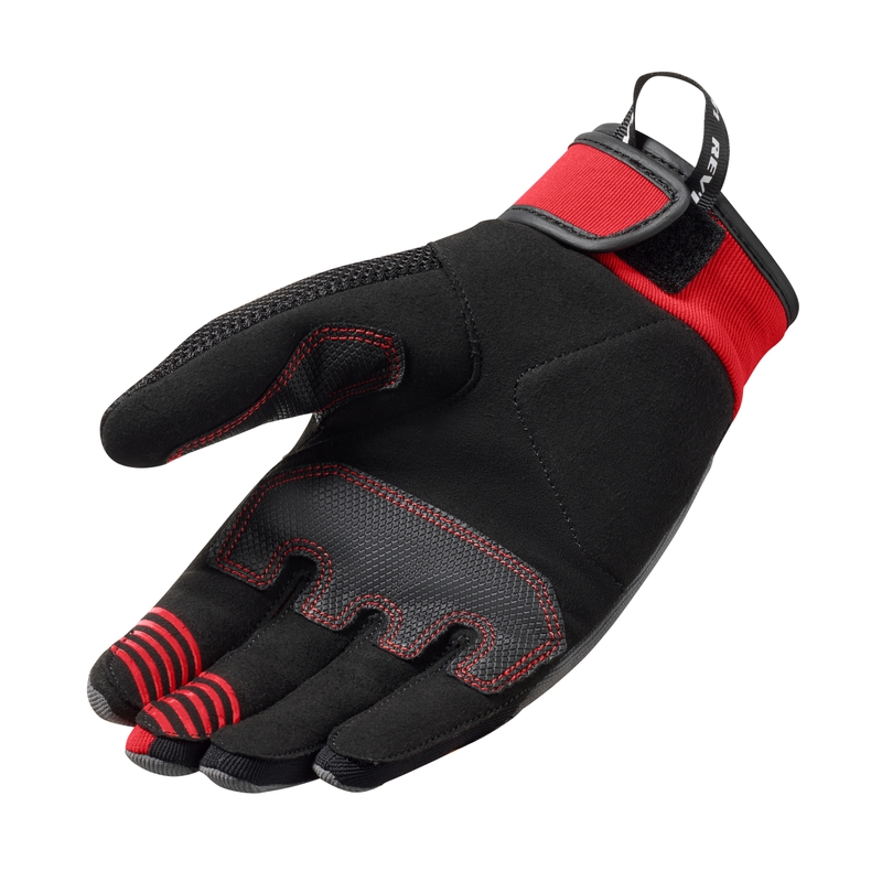 Guanti da moto Revit Endo grigio e rosso