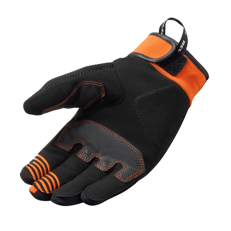 Guanti da moto Revit Endo nero-arancio