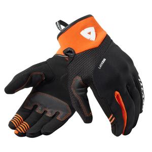Guanti da moto Revit Endo nero-arancio