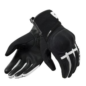 Guanti da moto Revit Mosca 2 bianco e nero
