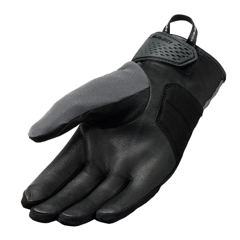 Guanti da moto Revit Mosca 2 H2O nero-grigio