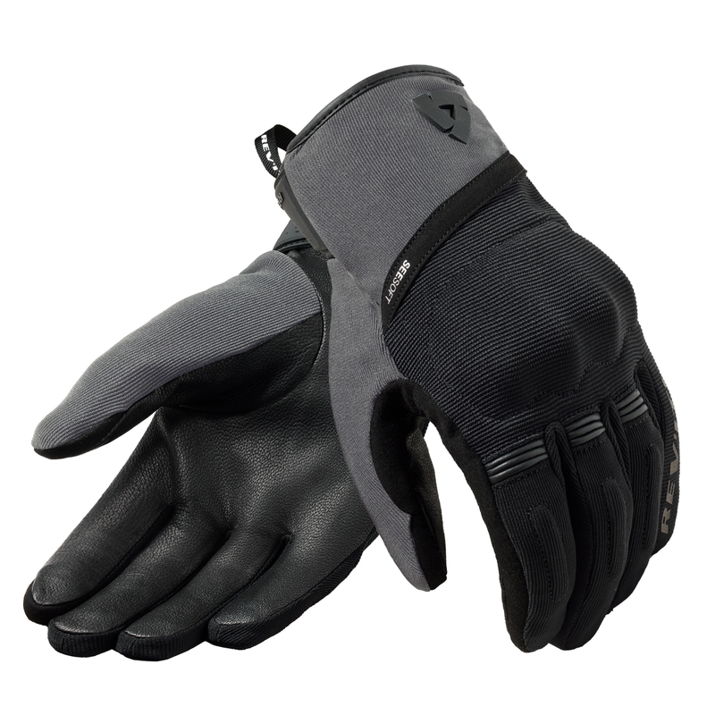 Guanti da moto Revit Mosca 2 H2O nero-grigio