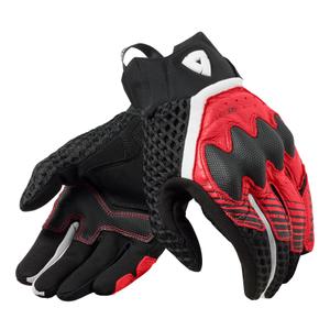 Guanti da moto Revit Veloz nero-rosso