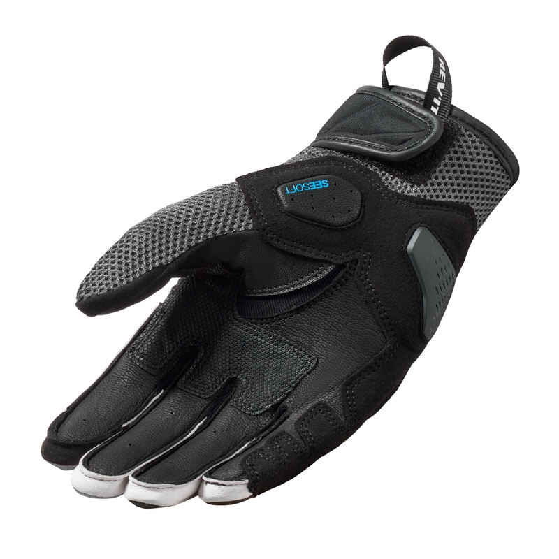 Guanti da moto Revit Ritmo nero-grigio