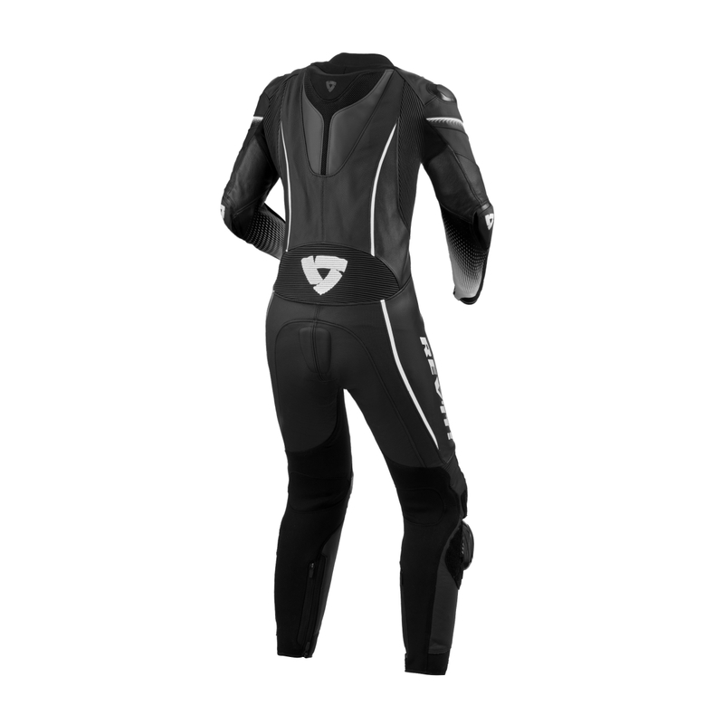 Tuta da motociclista Revit Xena 4 bianca e nera da donna